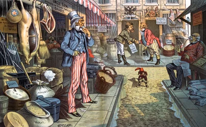 Frieden, aber kein Geschäft. 1885